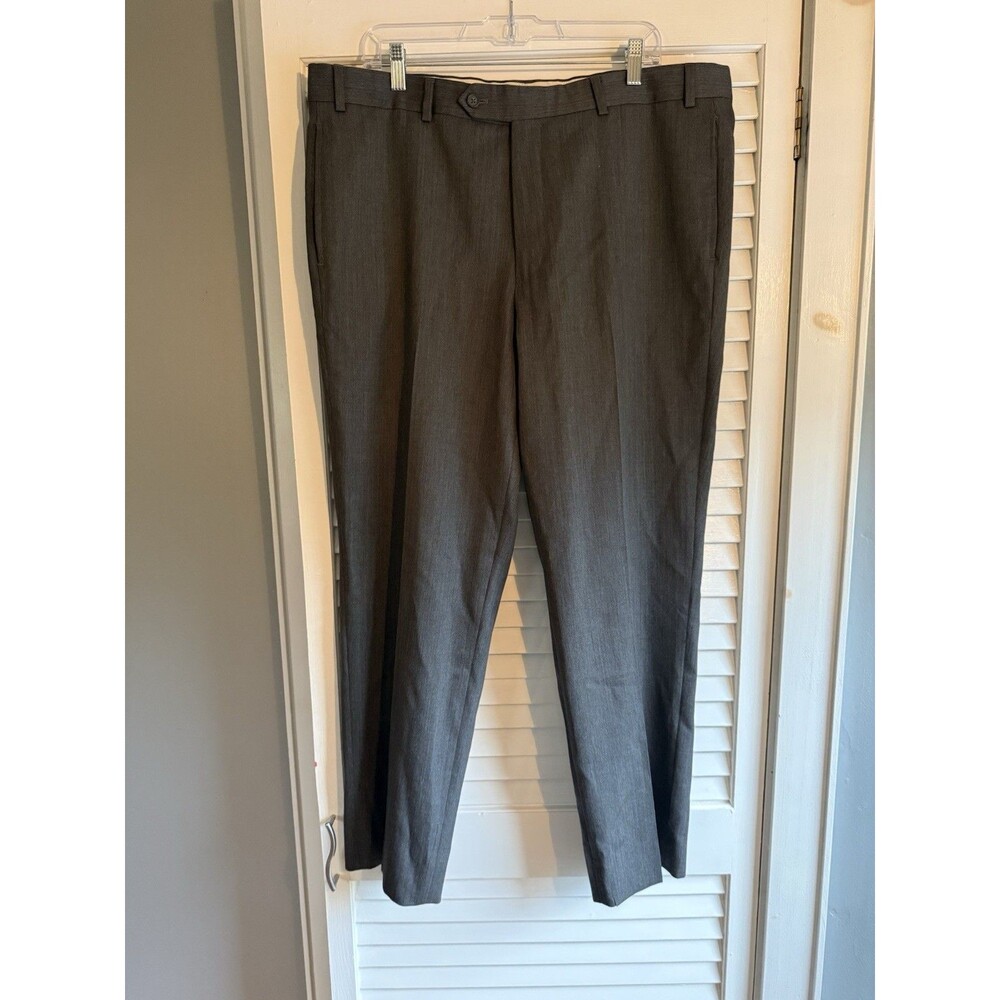Brooks Brothers Madison Fit Wool Gray Pants Business Preppy Men’s Size 40 x 29